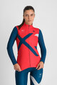 SPORTFUL зимова футболка з довгим рукавом - SQUADRA W - червоний/синій