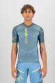 KARPOS джерсі з коротким рукавом - GREEN FIRE - жовтий/синій