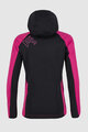 KARPOS вітрозахисна куртка - LAVAREDO WINTER KIDS - рожевий/чорний