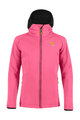 KARPOS вітрозахисна куртка - LAVAREDO KID WINTER - рожевий/чорний