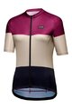 GORE джерсі з коротким рукавом - SPIRIT STRIPES - фіолетовий/чорний/бежевий