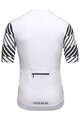GORE джерсі з коротким рукавом - SWIFTRIDE OPTICAL - білі/чорний