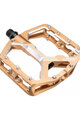 LEATT педалі - ALLMTN 6.0 FLAT WIDE 114X107MM - bronzová