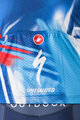 CASTELLI джерсі з коротким рукавом - COMPETIZIONE 3 QUICK STEP 2025 - синій/червоний