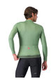 CASTELLI зимова футболка з довгим рукавом - ESPRESSO THERMAL - зелений