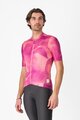 CASTELLI джерсі з коротким рукавом - GIRO ESPRESSO - рожевий
