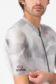 CASTELLI джерсі з коротким рукавом - GIRO ESPRESSO - сірий