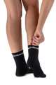 ALÉ класичні шкарпетки - LOGO Q-SKIN  - білі/чорний