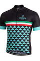BIANCHI MILANO джерсі з коротким рукавом - CODIGORO - чорний