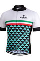 BIANCHI MILANO джерсі з коротким рукавом - CODIGORO - білі