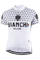 BIANCHI MILANO джерсі з коротким рукавом - CROSIA LADY - білі/сірий