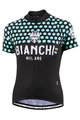 BIANCHI MILANO джерсі з коротким рукавом - CROSIA LADY - синій/чорний