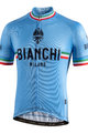 BIANCHI MILANO джерсі з коротким рукавом - ISALLE - синій