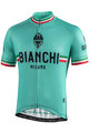 BIANCHI MILANO джерсі з коротким рукавом - ISALLE - синій