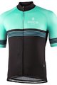 BIANCHI MILANO джерсі з коротким рукавом - PRIZZI - зелений/чорний