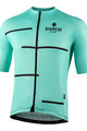 BIANCHI MILANO джерсі з коротким рукавом - DISUERI - світло-блакитний