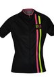 джерсі з коротким рукавом - ITEM TWO LADY - жовтий/чорний/рожевий