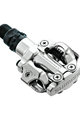 SHIMANO педалі - MTB M520 SPD - срібний