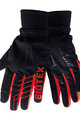 Biotex рукавички - SUPERWARM - червоний/чорний