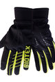 Biotex рукавички з довгими пальцями - SUPERWARM - чорний/жовтий
