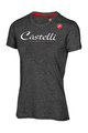 CASTELLI футболка з коротким рукавом - CLASSIC W  - сірий