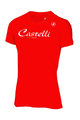 CASTELLI футболка з коротким рукавом - CLASSIC W - червоний