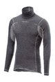 CASTELLI футболка з довгим рукавом - FLANDERS WARM NECK - сірий