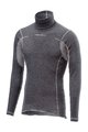 CASTELLI футболка з довгим рукавом - FLANDERS WARM NECK - šedá