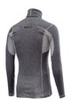 CASTELLI футболка з довгим рукавом - FLANDERS WARM NECK - šedá