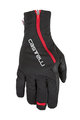 CASTELLI рукавички з довгими пальцями - SPETTACOLO ROS - чорний