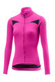 CASTELLI зимова футболка з довгим рукавом - SINERGIA LADY WINTER - рожевий