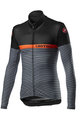 CASTELLI зимова футболка з довгим рукавом - MARINAIO LONG - чорний/помаранчевий