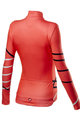 CASTELLI зимова футболка з довгим рукавом - DIAGONAL LADY WINTER - рожевий