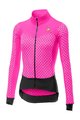 CASTELLI зимова футболка з довгим рукавом - SFIDA LADY WINTER - рожевий/чорний