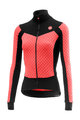 CASTELLI зимова футболка з довгим рукавом - SFIDA LADY WINTER - чорний/рожевий