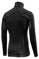 CASTELLI футболка з довгим рукавом - FLANDERS WARM NECK - čierna