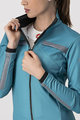 CASTELLI подовжена куртка - DINAMICA LADY WINTER - світло-блакитний