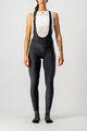CASTELLI довгі штани з підтяжками - VELOCISSIMA LADY WNT - чорний