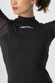 CASTELLI футболка з довгим рукавом - FLANDERS 2 WARM LADY - чорний
