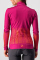 CASTELLI зимова футболка з довгим рукавом - SORPRESA LADY WINTER - рожевий