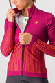 CASTELLI зимова футболка з довгим рукавом - SORPRESA LADY WINTER - рожевий
