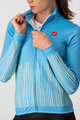 CASTELLI зимова футболка з довгим рукавом - SORPRESA LADY WINTER - світло-блакитний