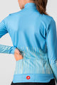 CASTELLI зимова футболка з довгим рукавом - SORPRESA LADY WINTER - світло-блакитний