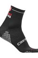 CASTELLI класичні шкарпетки - ROSA CORSA DUE LADY - чорний