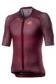CASTELLI джерсі з коротким рукавом - CLIMBER'S 3.0 - бордо