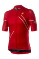 CASTELLI джерсі з коротким рукавом - PASSO - червоний