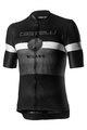 CASTELLI джерсі з коротким рукавом - MILANO - чорний/сірий