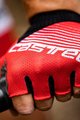 CASTELLI рукавички без пальців - COMPETIZIONE - червоний