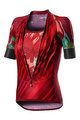 CASTELLI джерсі з коротким рукавом - CLIMBER'S LADY - червоний