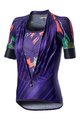 CASTELLI джерсі з коротким рукавом - CLIMBER'S LADY - фіолетовий